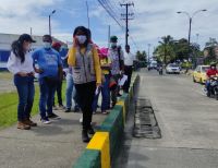 Se realizó verificación de los tramos intervenidos en la autopista Simón Bolívar en Buenaventura
