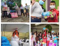 En lancha, carro y hasta caminando, llegaron más de 32 mil regalos entregados por Celsia en diferentes regiones del país para celebrar la Navidad del 2021