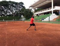 Samuel Sánchez, de la Academia de Formación Deportiva de Comfenalco Valle Delagente, destacado en la parada Cosat de Cali