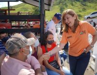 De la mano de la comunidad, la candidata al Senado, Norma Hurtado Sánchez, elabora su agenda de trabajo