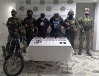 Envían a la cárcel a alias Caquito y alias Pana por el presunto delito de porte ilegal de armas de fuego
