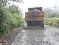 La Secretaría de Infraestructura Vial de Buenaventura realiza mejoras en vías de acceso a los corregimientos del Bajo Calima y San Isidro