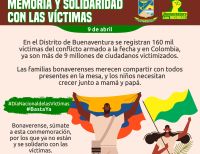 La Alcaldía Distrital de Buenaventura conmemorará el Día Nacional de las Víctimas