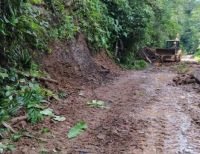 La Secretaría de Infraestructura mejora el acceso entre Aguaclara y La Chorrera en la carretera Simón Bolívar en Buenaventura