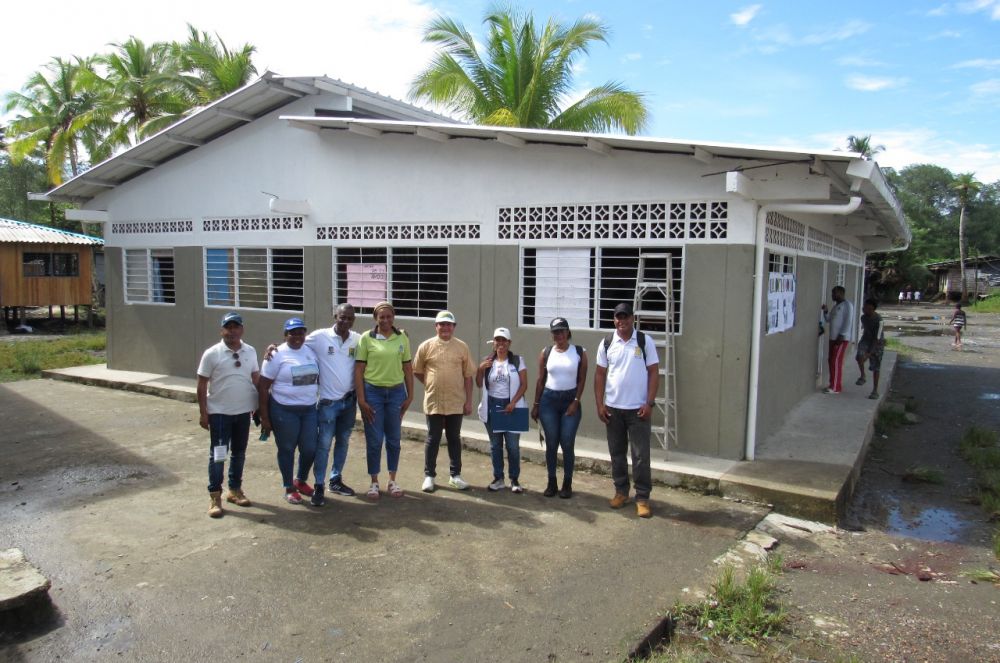 Las instituciones educativas de la zona rural de Buenaventura, Silvano Caicedo Girón y Nuestra Señora del Perpetuo Socorro ya cuentan con mejoramientos