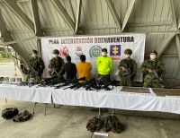 En operación de la Fuerza Pública fue destruido un campamento del Clan del Golfo y capturan dos de sus integrantes en zona rural de Buenaventura