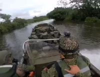 4 infantes de Marina resultaron heridos em combates en el río Naya, zona rural de Buenaventura