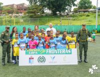 Avanza con éxito el torneo de fútbol Copa Sin Fronteras, auspiciado por la Policía, la Diócesis de Buenaventura y la Fundación Étikaverde para menores de 10 años