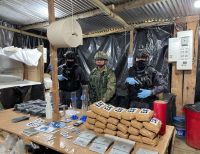 La Fuerza Pública destruyó un complejo de producción de cocaína de las disidencias de las Farc, en Nariño