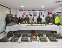 A la cárcel fueron enviadas 4 personas señaladas de pertenecer a la disidencia Jaime Martínez y quienes portaban, presuntamente armamento y municiones
