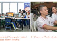 100 escuelas públicas y 52 mil estudiantes del Valle del Cauca y Tolima reciben internet gratis de Celsia