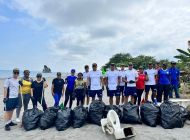 Más de 3 toneladas de residuos sólidos fueron recogidos en jornadas de limpieza de playas en el pacífico colombiano
