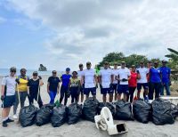 Más de 3 toneladas de residuos sólidos fueron recogidos en jornadas de limpieza de playas en el pacífico colombiano