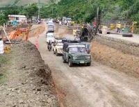 Se restableció el paso provisional a un carril en el km 59 de la vía Cali a Loboguerrero, Dagua