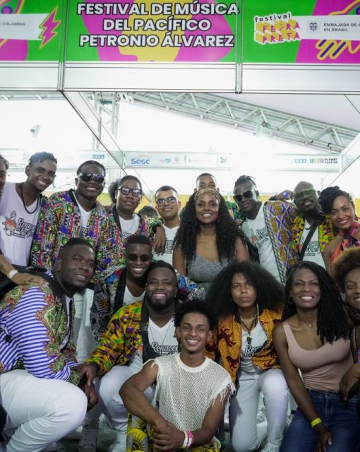Cali y Brasil son un solo corazón, gracias a la internacionalización del Festival Petronio Álvarez