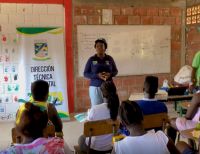 La comunidad de la vereda Humanes Mar en Buenaventura fueron capacitados en educación ambiental