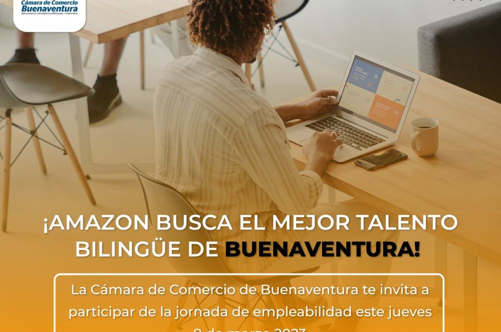 Oportunidades de Empleo Bilingüe para Buenaventura Amazon, una de las empresas más destacadas a nivel mundial en tecnología; realizará la primera feria empresarial