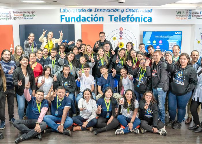 Robótica inclusiva, la apuesta de la Fundación Telefónica Movistar en Colombia