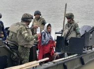 La Armada de Colombia evacuó a mujer indígena en delicado estado de salud y a su bebé recién nacido