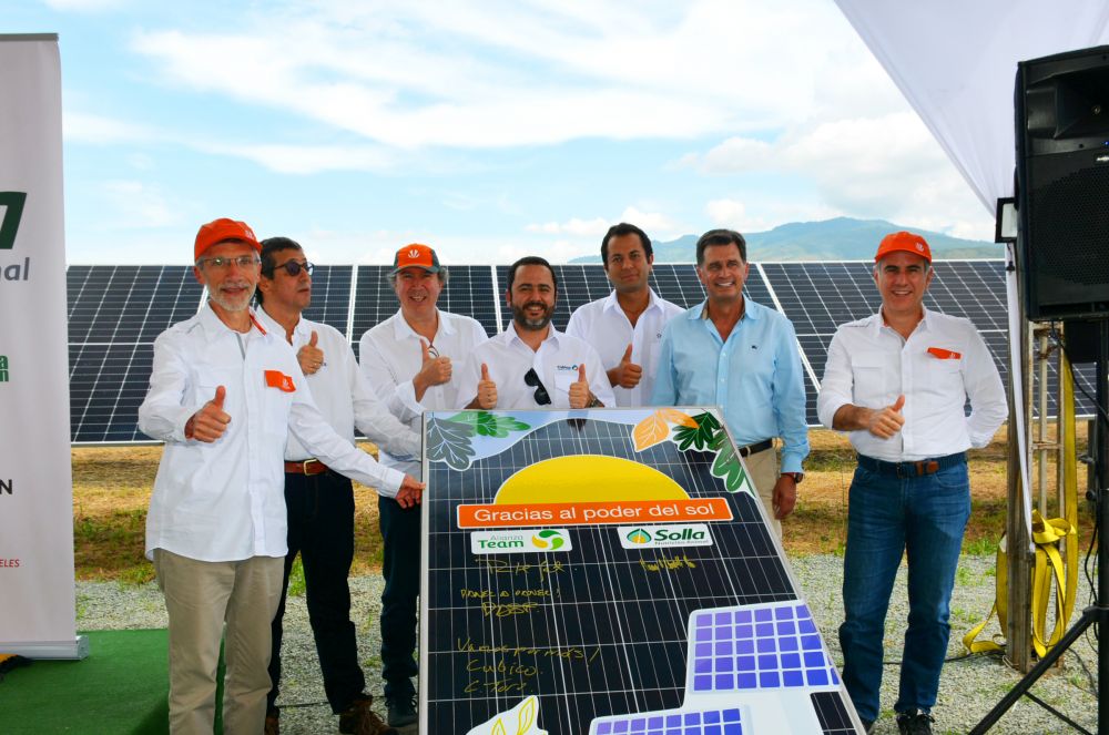 Celsia inauguró en Buga, Valle del Cauca, nueva granja solar de última tecnología