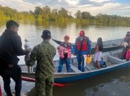 La Fuerza Pública apoyó el traslado de tres bebés indígenas en el Chocó para salvarles la vida