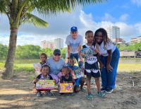 Sanyú y La Bocana en Buenaventura fueron escenarios de una gran jornada social para niños y madres cabeza de hogar