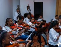 El Centro Musical Sinfónico Lleras de Batuta realizó el concierto “Buenaventura Suena Bonito”