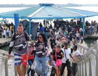 Aproximadamente 17 mil turistas visitaron Buenaventura durante el puente festivo del 21 de agosto de 2023