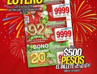 En su sorteo 4709 del 13 septiembre la Lotería del Valle celebra sus 92 años con un bono adicional por $ 20 millones