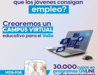 “Crearé un Campus Virtual para que nuestros jóvenes se formen para el trabajo”: Dilian Francisca Toro