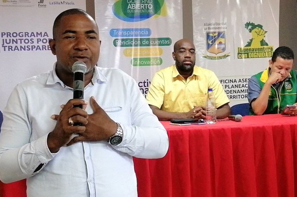 La Alcaldía Distrital de Buenaventura realizó audiencia pública para dar a conocer avances de obras con Presupuestos Participativos