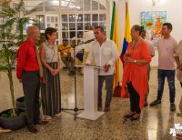 Acuarelistas de San Cipriano y el Hotel Estación dieron apertura la exposición Destino y Arte en el Pacífico