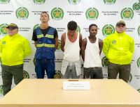 Detención carcelaria contra tres presuntos miembros de Los Espartanos en Buenaventura, quienes asaltaron a 5 ciudadanos con armas de fuego
