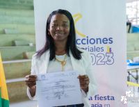 “Estamos convencidos que de la mano de Dios y del trabajo articulado, vamos a sacar adelante a Buenaventura”: Ligia del Carmen Córdoba luego de recibir credencia como Alcaldesa Distrital electa