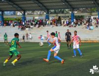 Algo más de 400 personas, asistieron al partido de fútbol internacional Sub-20 entre Buenaventura Vs. Puerto Cabello