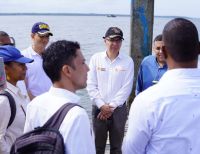 El Ministro de Transporte encabezó recorrido por el muelle turístico de Buenaventura