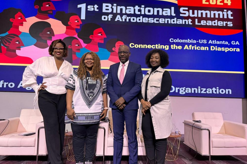 La Alcaldesa Distrital de Buenaventura, hizo preacuerdos con empresarios que participaron en Cumbre Binacional de Líderes Afro en Atlanta, EEUU