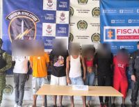 Fueron capturados 8 presuntos extorsionistas de Los Espartanos en Buenaventura