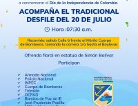 La Alcaldía Distrital prepara el desfile del 20 de julio por las calles del centro de Buenaventura