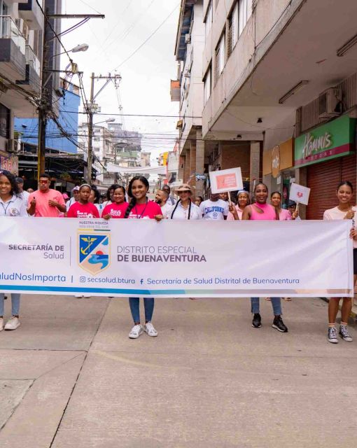 Buenaventura se une a la Ruta por la Vida para concientizar sobre la prevención del cáncer de mama en hombres y mujeres