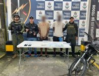 La Fuerza Pública capturó en flagrancia a dos presuntos integrantes de Los Espartanos en Buenaventura
