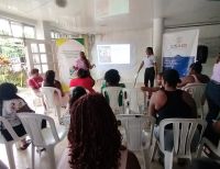 La Alcaldía Distrital de Buenaventura realizó sensibilización a las mujeres del corregimiento de Córdoba sobre violencias basadas en género