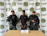 Fue captura en flagrancia de Fernando Garcés, alias Meta cuando cobraba una extorsión a una de sus víctimas