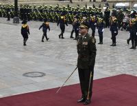 El presidente Gustavo Petro presidió la ceremonia de transmisión de mando de la Policía Nacional