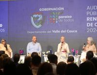 La Gobernadora del Valle del Cauca realizó rendición de cuentas