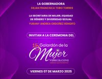 El 7 de marzo se entregará el Galardón de la Mujer Vallecaucana 2025, que destaca a mujeres y organizaciones por su aporte al desarrollo comunitario