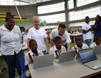 Con 45 computadores, Gobernación fortalece proceso educativo del colegio San Antonio de Buenaventura