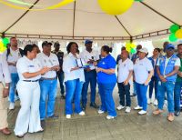 En Buenaventura se refuerza el suministro de agua potable con 2 carro tanque