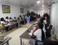 La Secretaría de Convivencia para la Sociedad Civil y el PNUD realizan taller para personas cuidadoras en Buenaventura