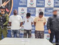Capturados tres presuntos integrantes de "Los Cholos II" por desplazamiento forzado en Buenaventura